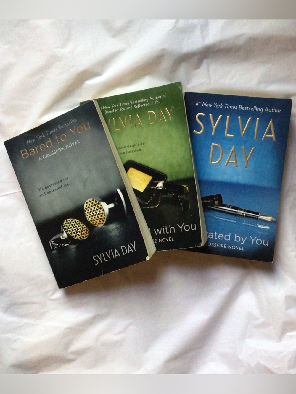 Crossfire Series Books 1, 3, and 4